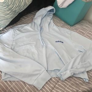 Adidas crop hoodie